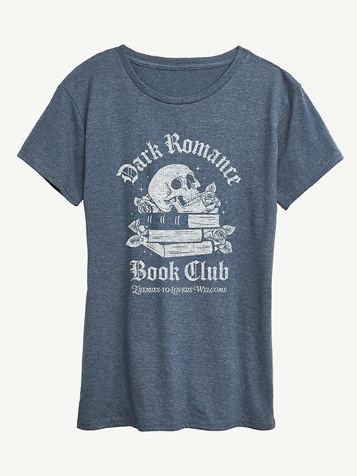 Image number 1 showing, Dark Romance Book Club Short Sleeve Classic Fit Graphic T-Shirt