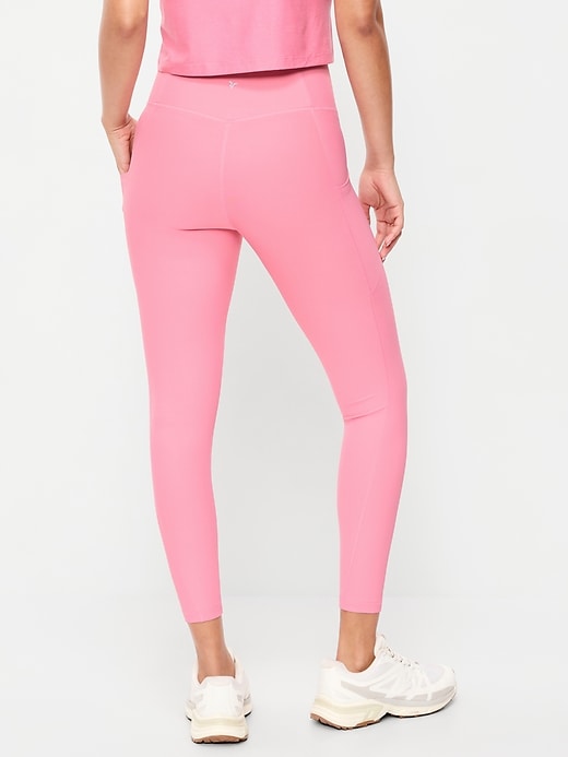 Image number 2 showing, High-Waisted PowerSoft 7/8 Pocket Leggings