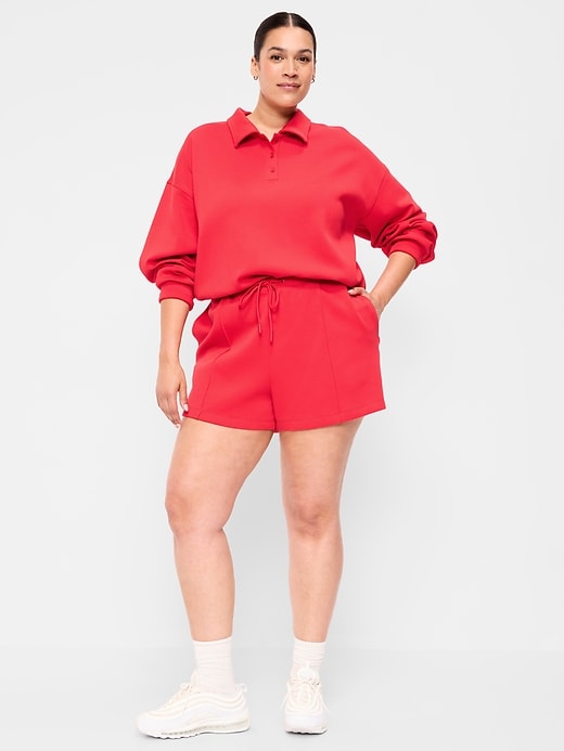 Image number 7 showing, Relaxed Dynamic Fleece Pique Shorts