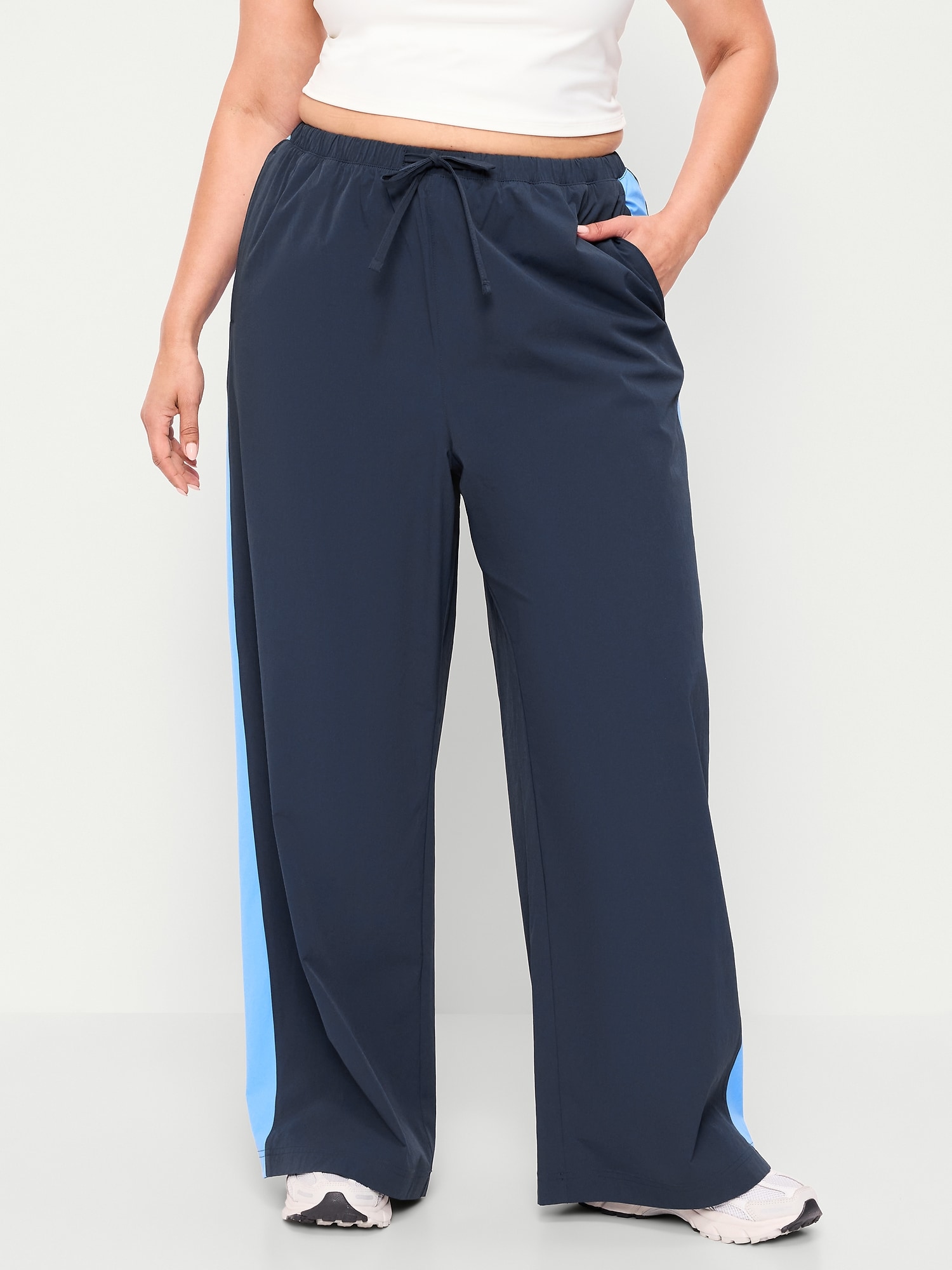 High-Waisted TrekTech Lightweight Active Pants
