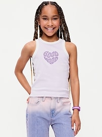 Image number 1 showing, Fitted Tank Top for Girls