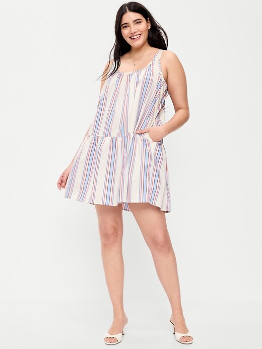 Image number 6 showing, Sleeveless Scoop-Neck Mini Swing Dress