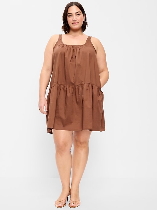 Image number 6 showing, Drop-Waist Swing Mini Dress