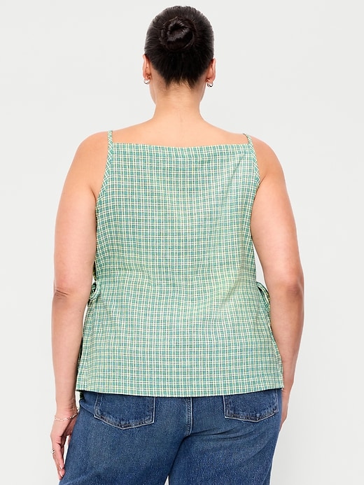 Image number 8 showing, Apron Side-Tie Tank Top