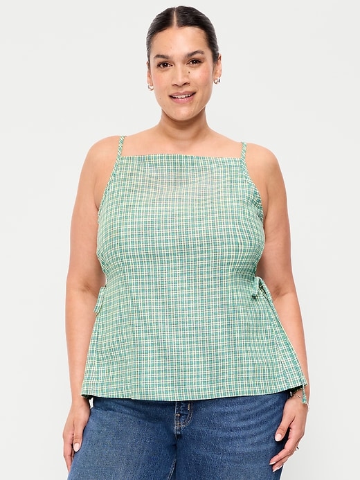 Image number 7 showing, Apron Side-Tie Tank Top
