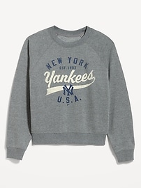 Image number 1 showing, New York Yankees Raglan Sweatshirt for Women