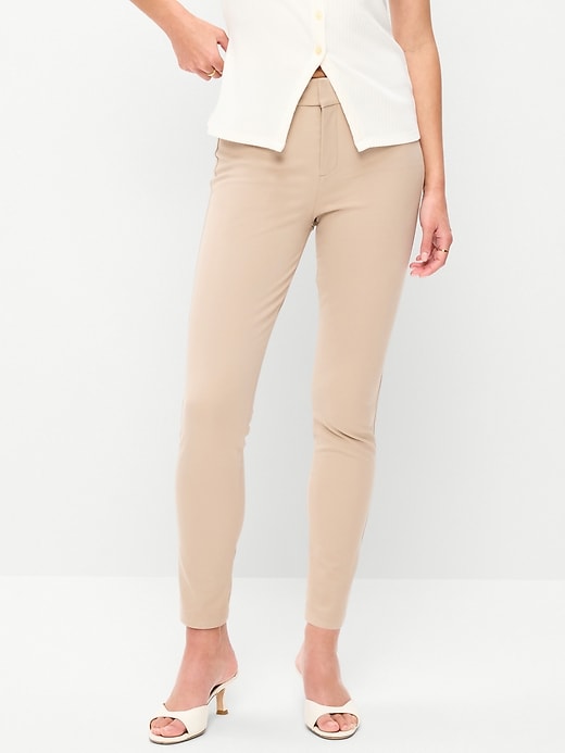 Image number 2 showing, High-Waisted Pixie Skinny Ankle Pants