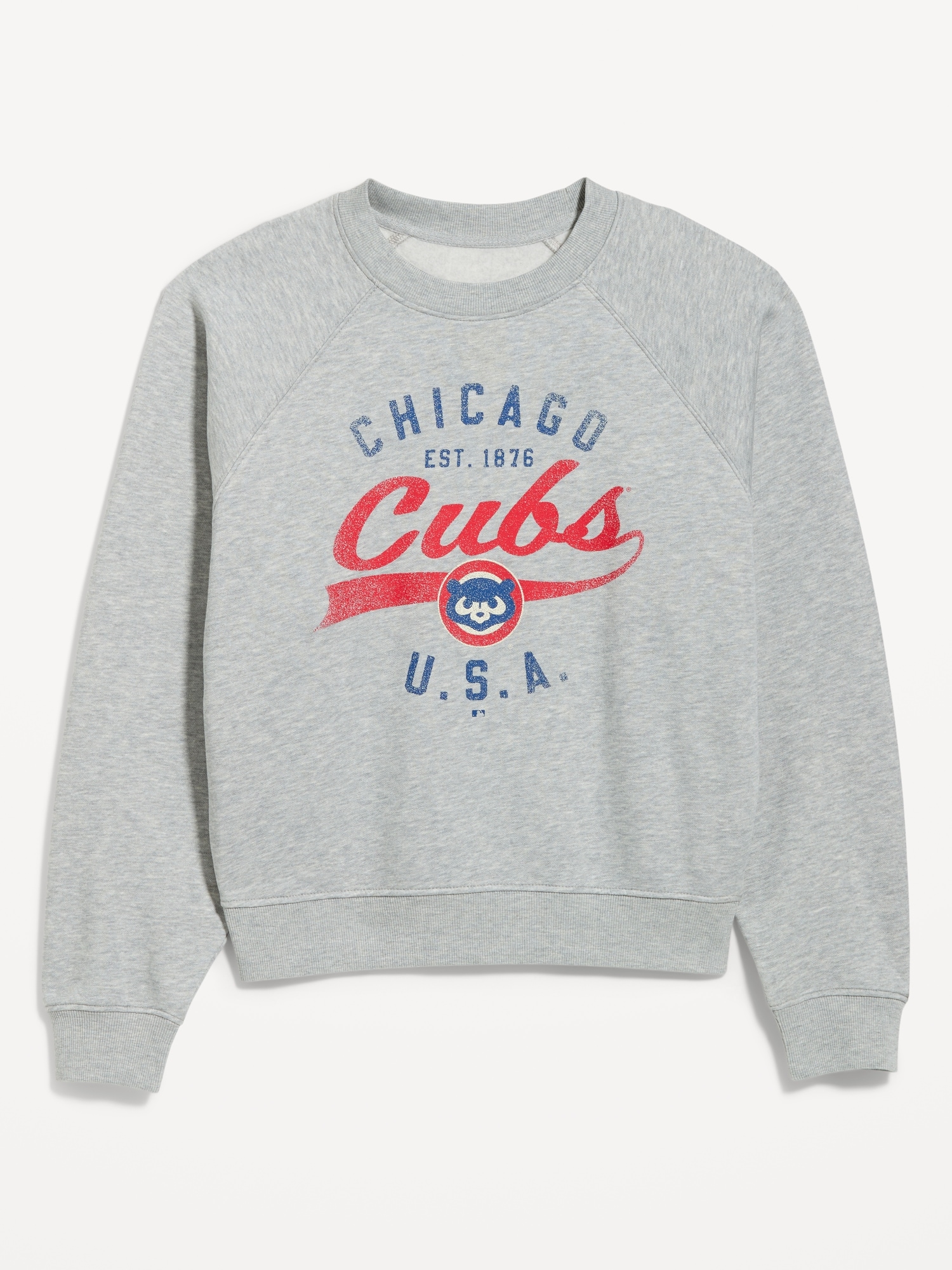 Chicago Cubs Raglan Sweatshirt for Women
