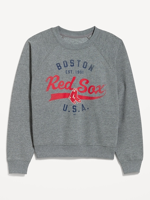 Image number 2 showing, Boston Red Sox Raglan Sweatshirt for Women