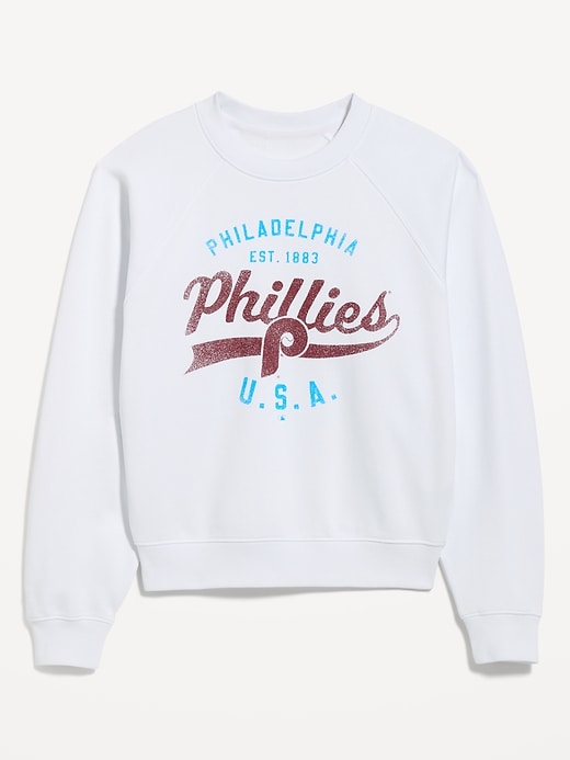 Image number 2 showing, Philadelphia Phillies Raglan Sweatshirt for Women