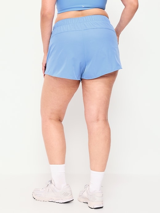 Image number 7 showing, Mid-Rise StretchTech Run Shorts -- 3-inch inseam