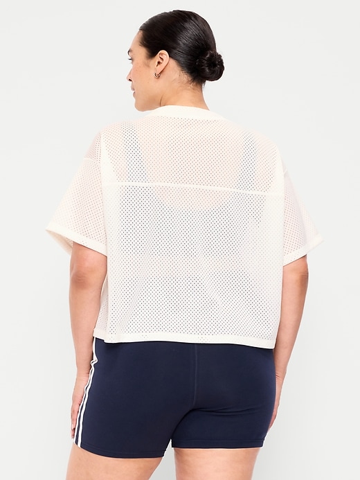 Image number 8 showing, Mesh Jersey Football Top