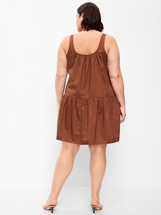 Image number 7 showing, Drop-Waist Swing Mini Dress