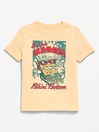 Image number 1 showing, SpongeBob SquarePants™ Gender-Neutral Graphic T-Shirt for Kids