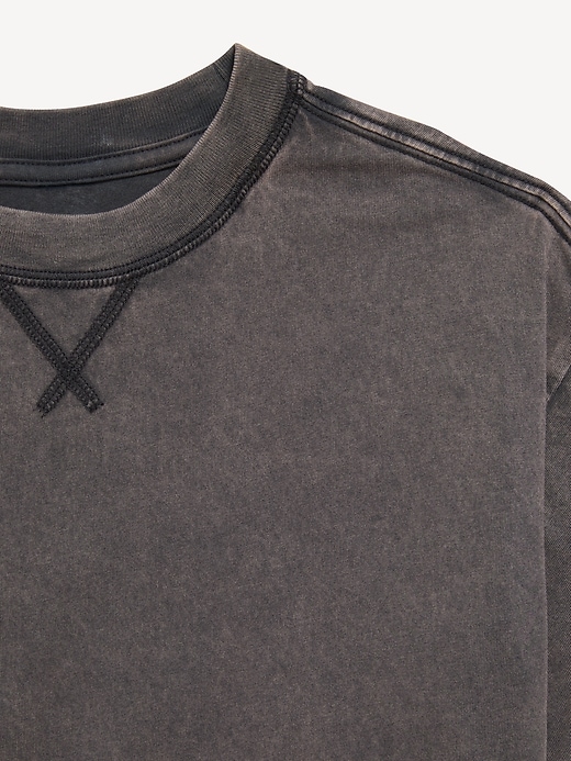 Image number 4 showing, Oversized Short-Sleeve Boxy T-Shirt for Boys