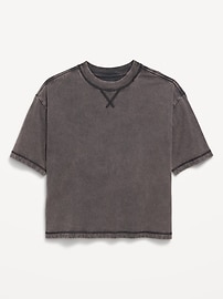 Image number 2 showing, Oversized Short-Sleeve Boxy T-Shirt for Boys