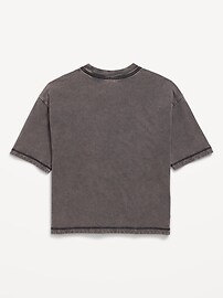 Image number 3 showing, Oversized Short-Sleeve Boxy T-Shirt for Boys
