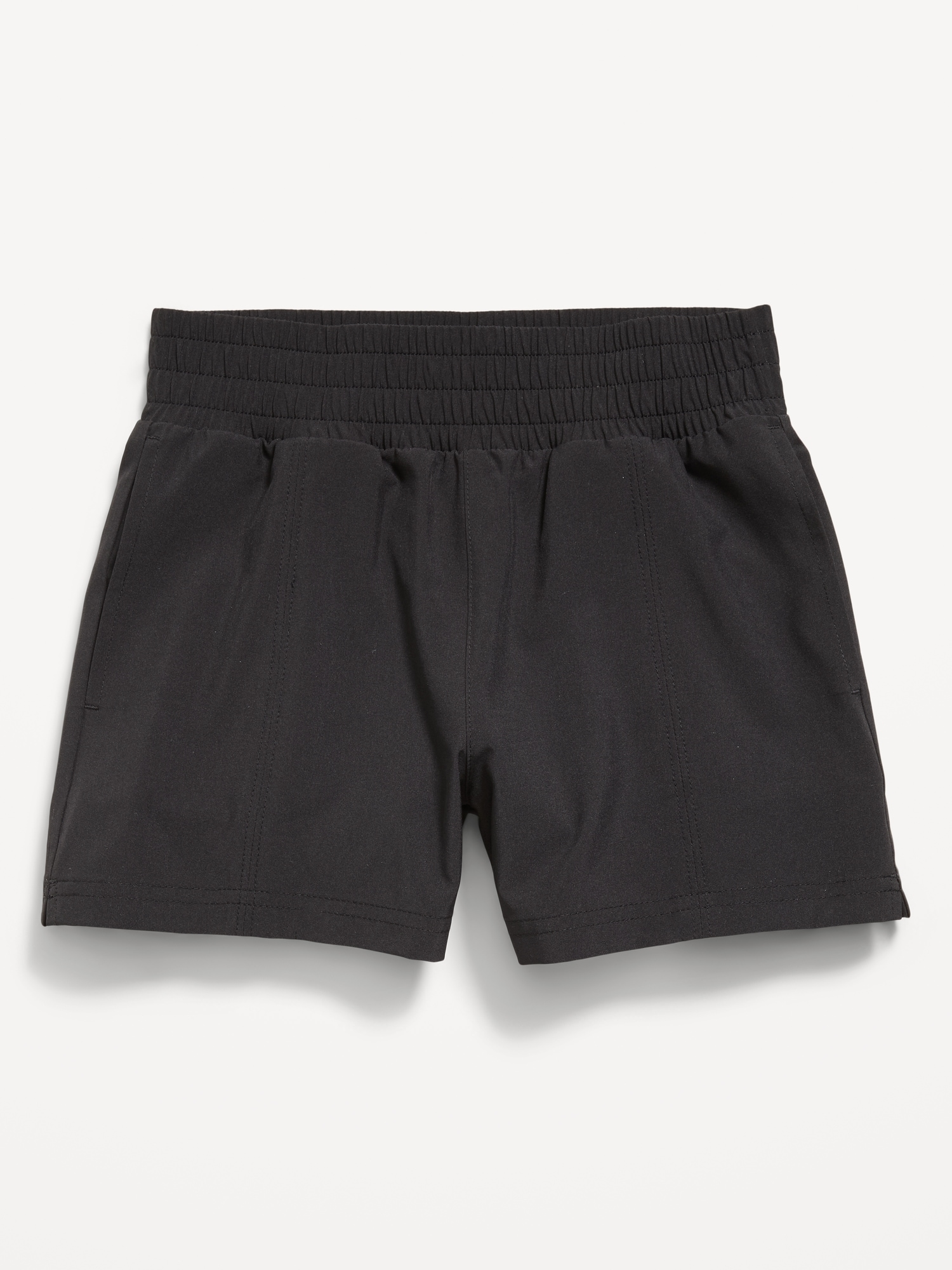 High-Waisted StretchTech Performance Shorts for Girls