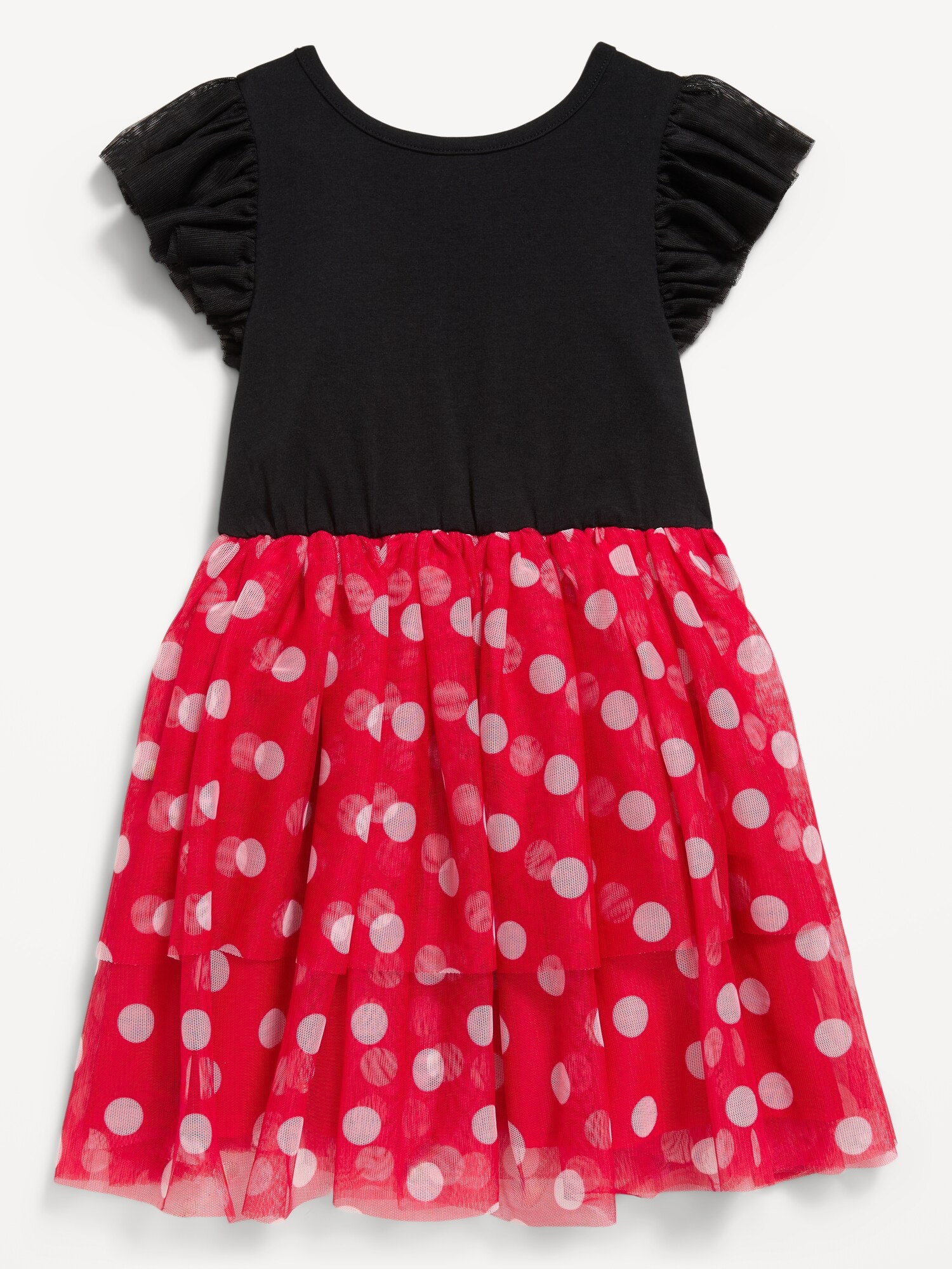 Детское платье-пачка Old Navy Disney с короткими рукавами для девочек-малышей, цвет: Minnie Mouse — фото 3