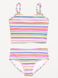 Image number 1 showing, Tankini Swim Set for Girls