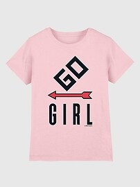 Image number 1 showing, Monopoly Go Girl Graphic T-Shirt for Girls