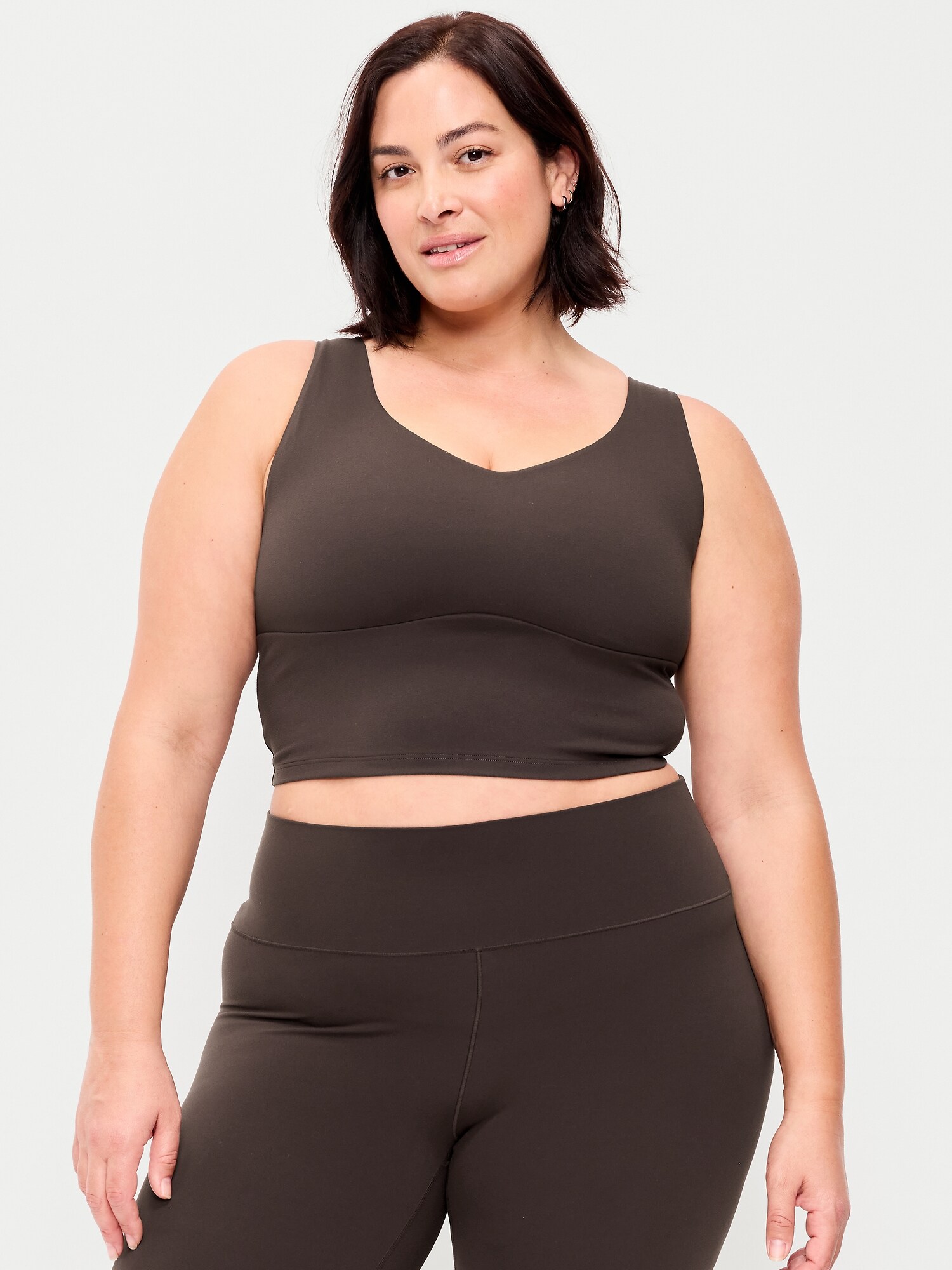 StudioSmooth Seamed Longline Top