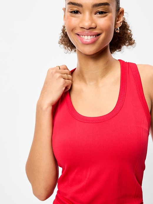Image number 4 showing, Fluid Seamless Fitted Tank Top