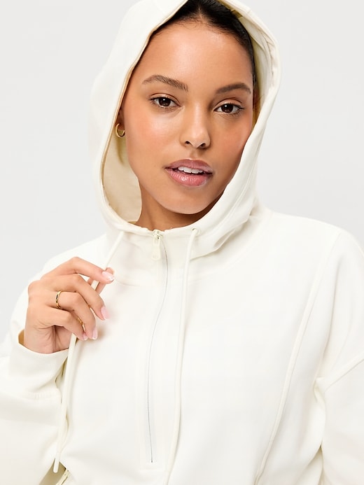 Image number 7 showing, Dynamic Fleece Half-Zip Hoodie Sweatshirt