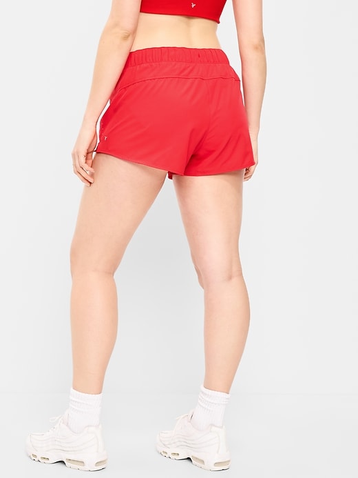 Image number 5 showing, Mid-Rise StretchTech Run Shorts -- 3-inch inseam