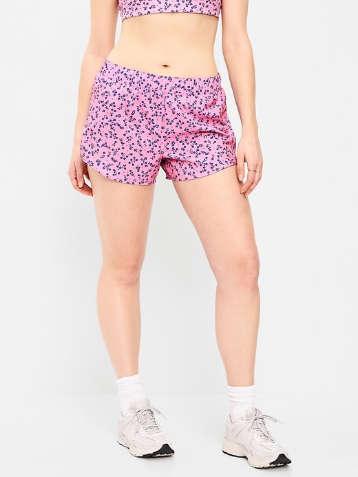 Image number 4 showing, Mid-Rise StretchTech Run Shorts -- 3-inch inseam