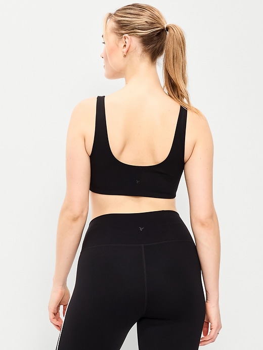 Image number 5 showing, Light Support StudioSmooth Square-Neck Sports Bra