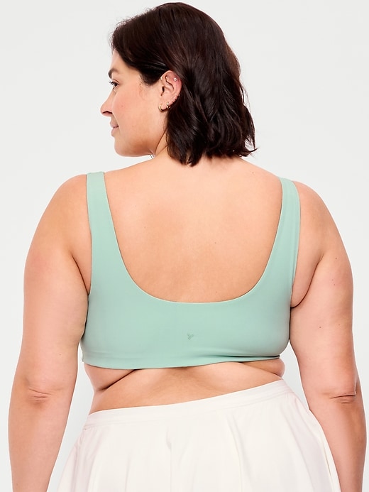 Image number 8 showing, Light Support StudioSmooth Square-Neck Sports Bra