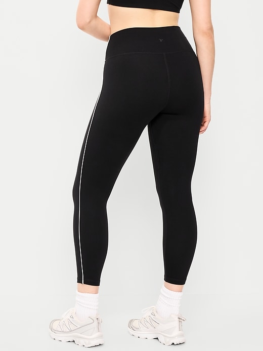 Image number 6 showing, High-Waisted StudioSmooth 7/8 Side-Striped Leggings