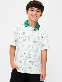 Image number 1 showing, CloudMotion Performance Polo Shirt for Boys