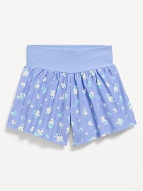 Image number 4 showing, High-Waisted StretchTech Performance Shorts for Girls