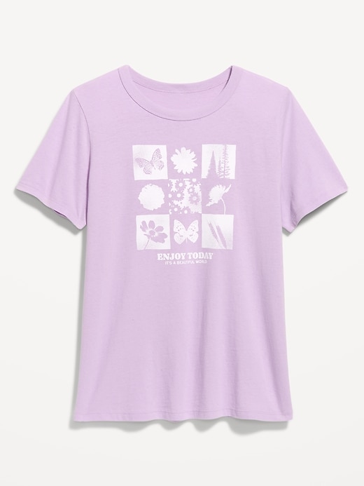 Image number 1 showing, EveryWear Crew-Neck Logo-Graphic T-Shirt