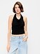 Cowl-Neck Halter Top - image 2
