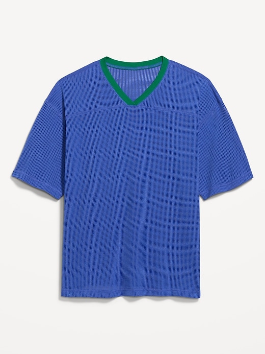 Image number 4 showing, Football-Style Knit T-Shirt