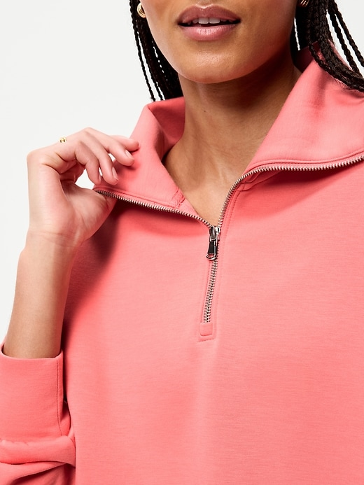 Image number 5 showing, Bounce Fleece Half-Zip Pullover Sweatshirt
