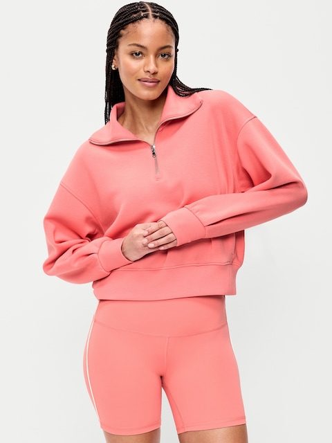 Bounce Fleece Half-Zip Pullover Sweatshirt
