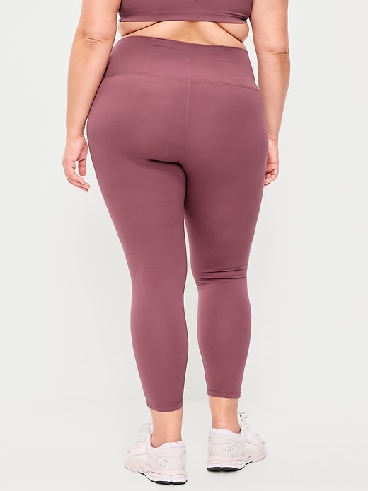 Image number 8 showing, High-Waisted StudioSmooth 7/8 Side-Striped Leggings