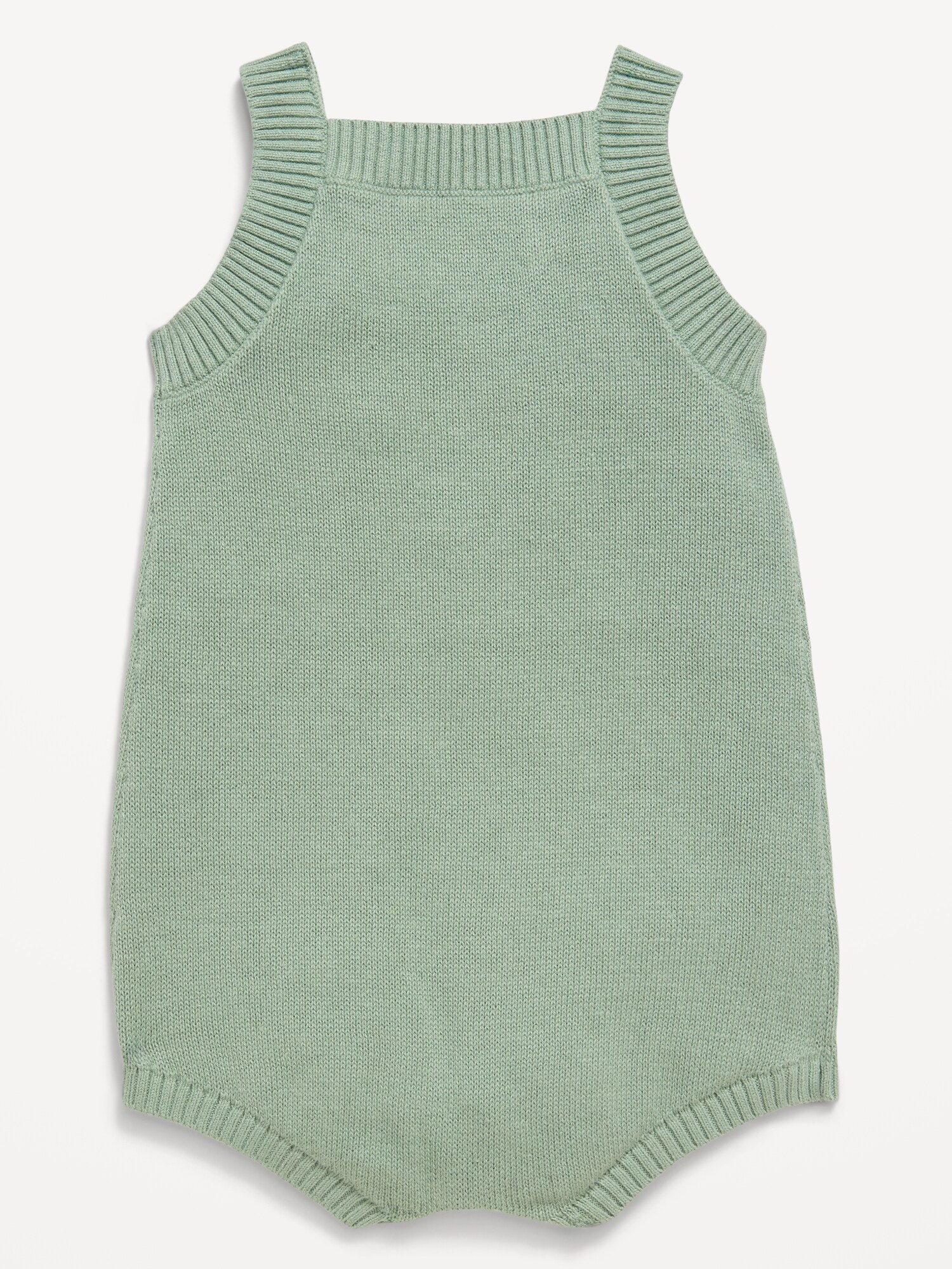 Комбинезон Old Navy Star Wars™ Grogu Sleeveless Sweater-Knit One-Piece Romper для малышей, цвет: Нефритовый — фото 3