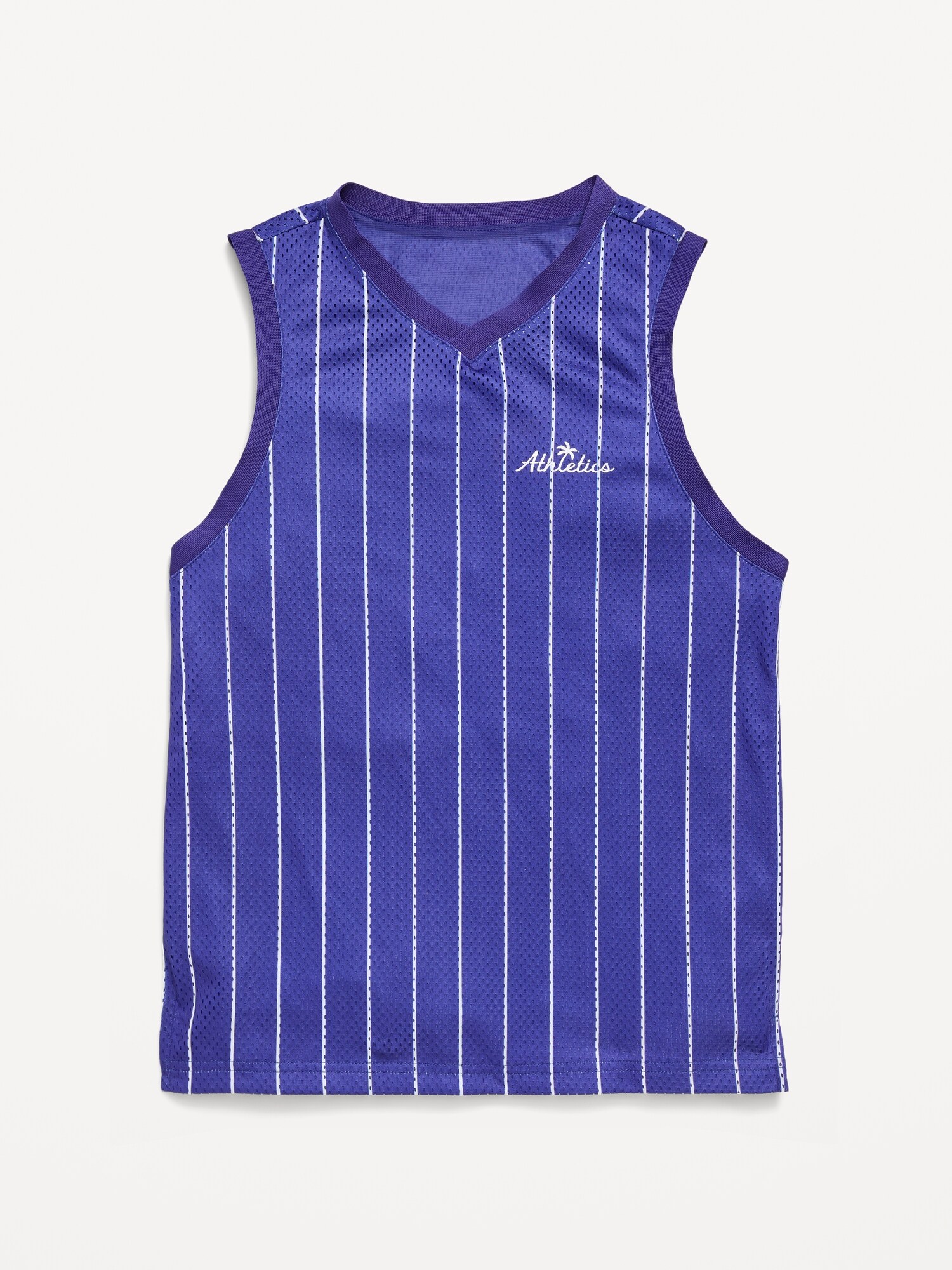 Топ Old Navy Mesh Basketball Tank Top для мальчиков, цвет: Синий — фото 2