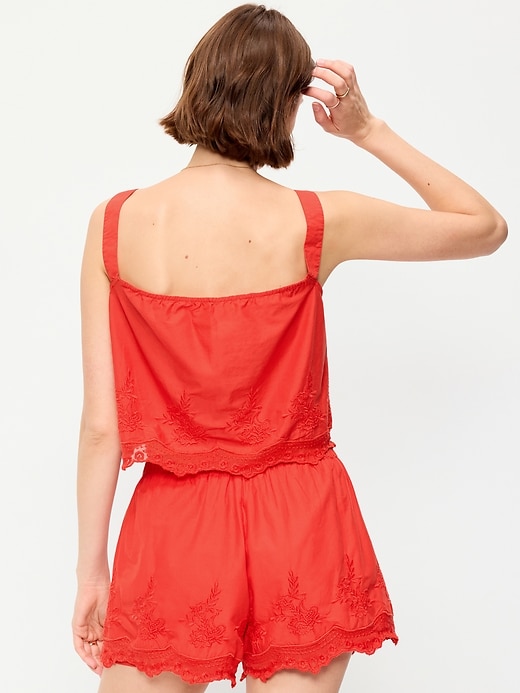 Image number 2 showing, Tie-Front Cami Tank Top