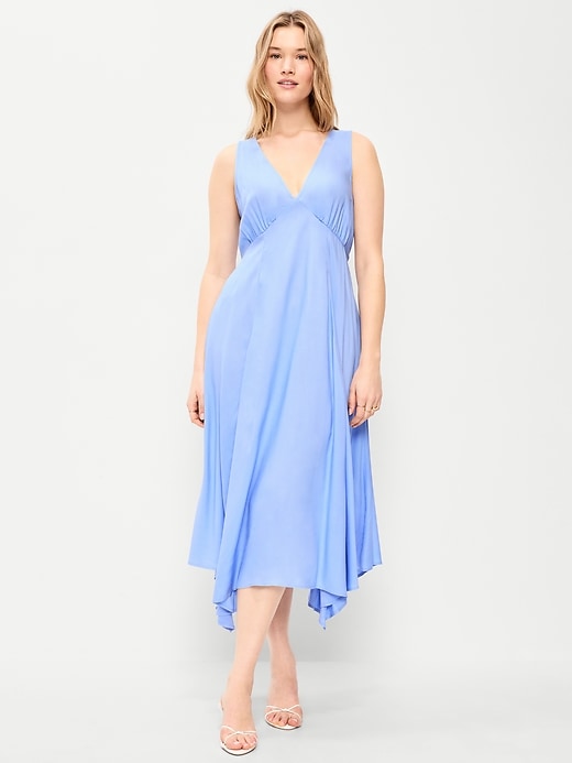 Image number 6 showing, Handkerchief Hem Midi Dress