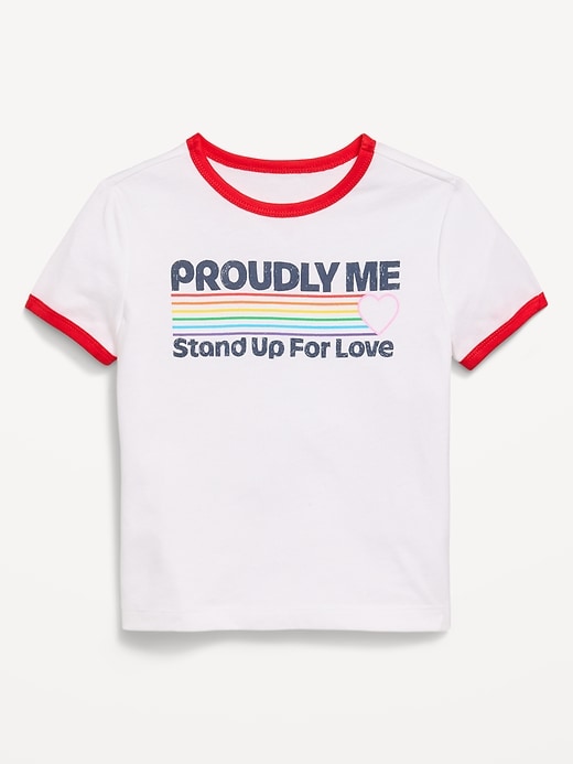 Image number 1 showing, Short-Sleeve Unisex Graphic T-Shirt for Toddler