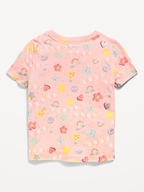 Image number 3 showing, Short-Sleeve Birthday Graphic T-Shirt for Toddler Girls