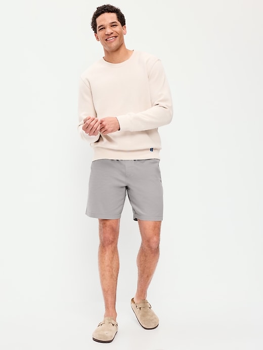 Image number 1 showing, Twill Jogger Shorts -- 7-inch inseam