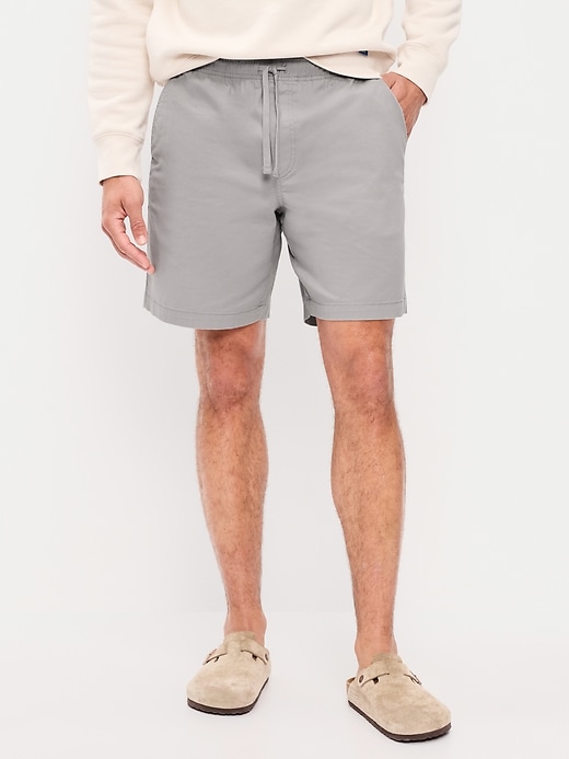 Image number 2 showing, Twill Jogger Shorts -- 7-inch inseam
