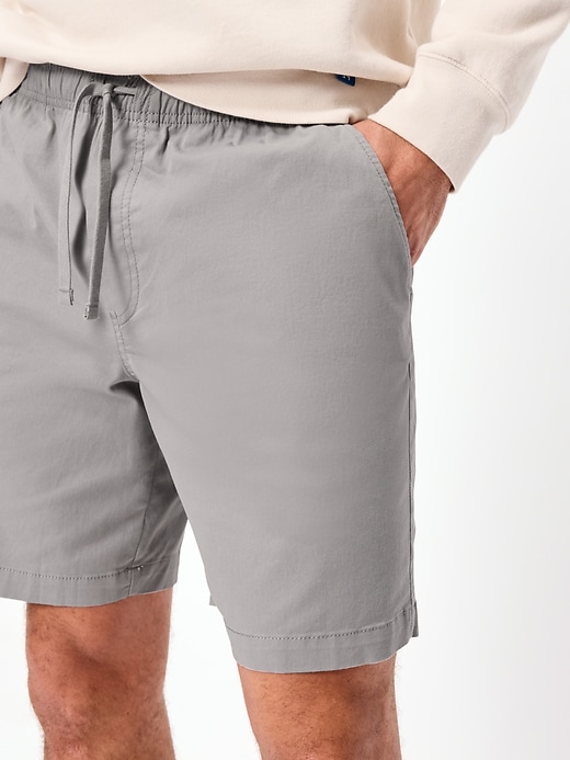 Image number 4 showing, Twill Jogger Shorts -- 7-inch inseam